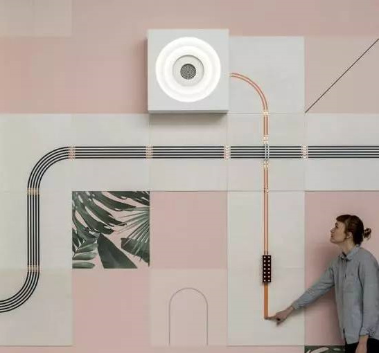 既是墻紙也是電源！是時候停止將電線埋在墻內(nèi)了