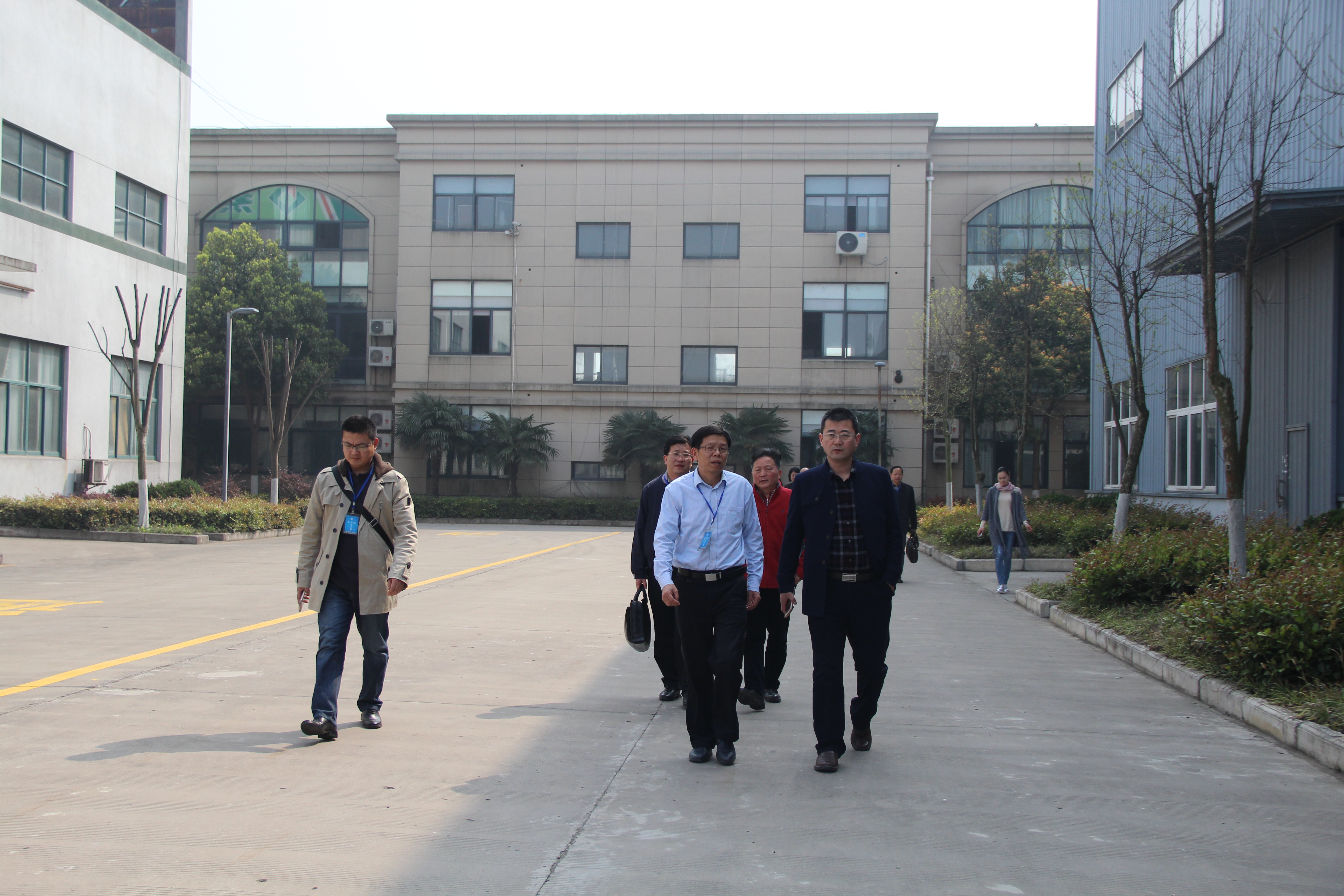 湖北省知識產權局一行到紫電公司調研