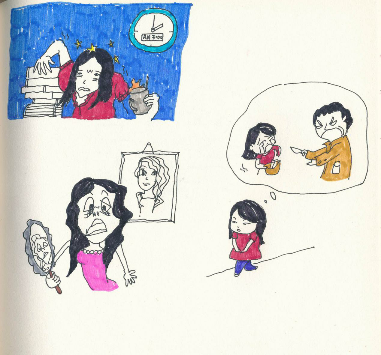 【漫畫紫電】格子間里的女漢子----市場(chǎng)技術(shù)部