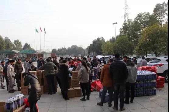 心系員工，溫暖新春 --2018年紫電公司春節(jié)福利發(fā)放